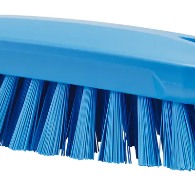 Vikan Kartáč se šikmými štětinami tvrdý - modrý (2)