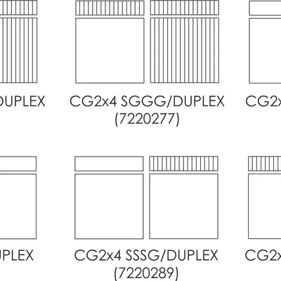 Fiamma Gril CG2x4 GGGG/Duplex (2)