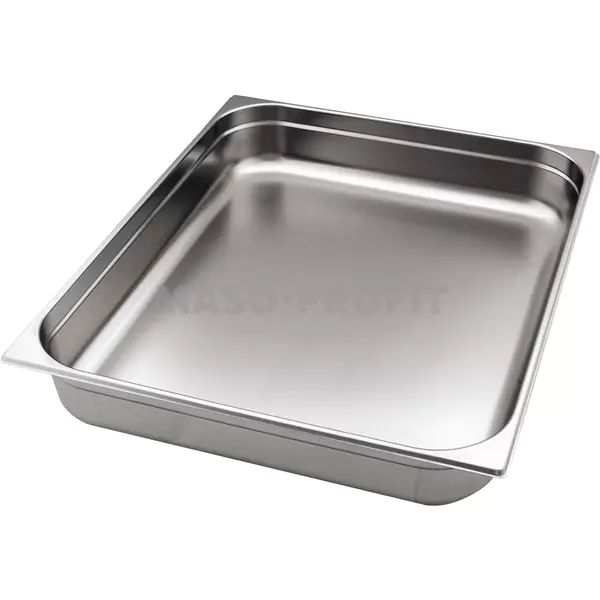 Gastronorm Gastronádoba GN 2/1 (h=100 mm) nerezová plná