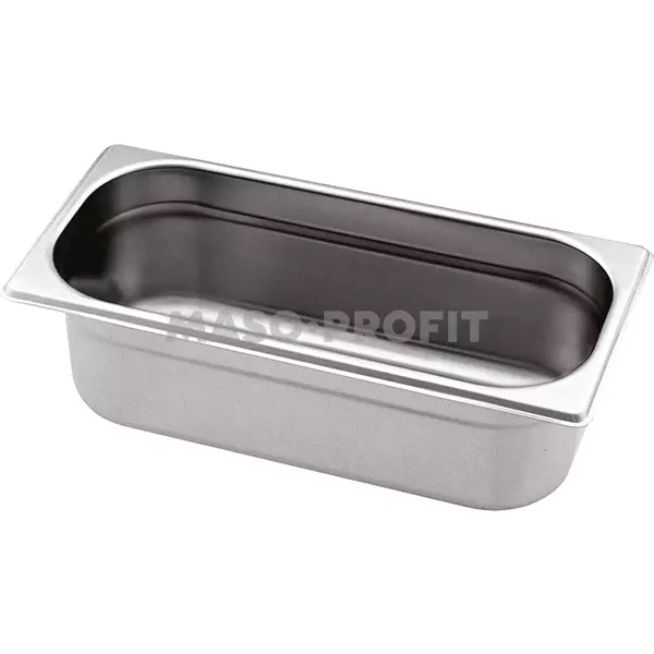 Gastronorm GN 2/8 (h=40 mm) nerezová plná