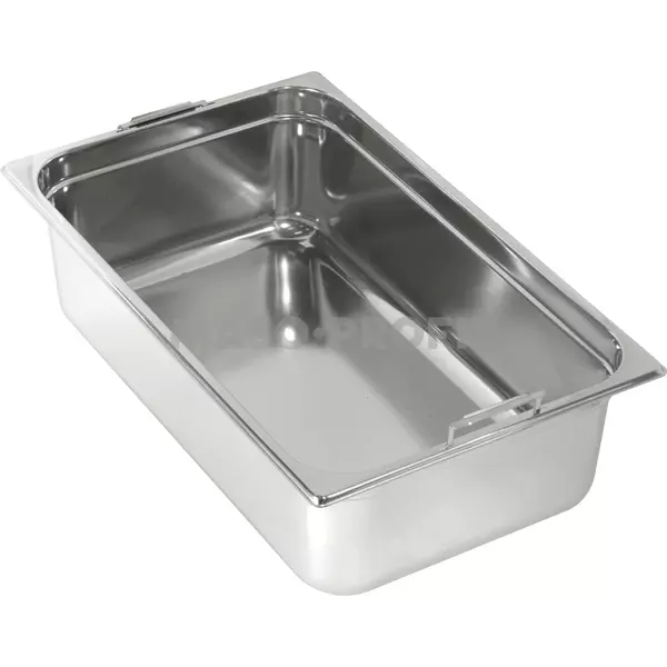 Gastronorm GN 1/1 (h=100 mm) nerezová plná s uchy