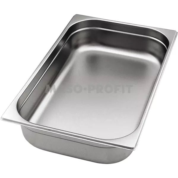 Gastronorm GN 1/1 (h=150 mm) nerezová plná s uchy