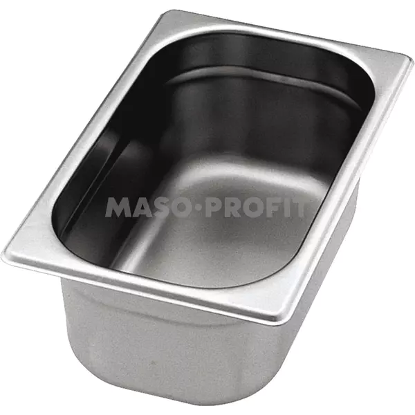 Gastronorm GN 1/4 (h=150 mm) nerezová plná s uchy