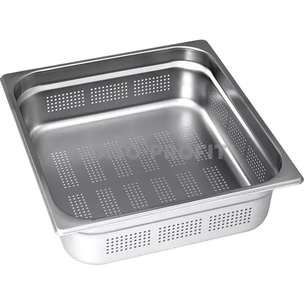 Gastronorm Gastronádoba GN 2/3 (h=100 mm) nerezová děrovaná