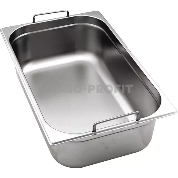 Optinox Gastronádoba GN 1/1 (h=150 mm) nerezová plná s uchy OPTINOX