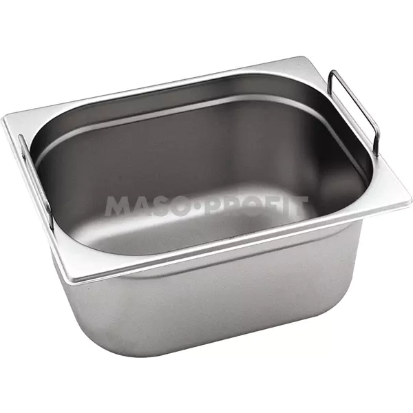 Optinox Gastronádoba GN 1/2 (h=150 mm) nerezová plná s uchy OPTINOX