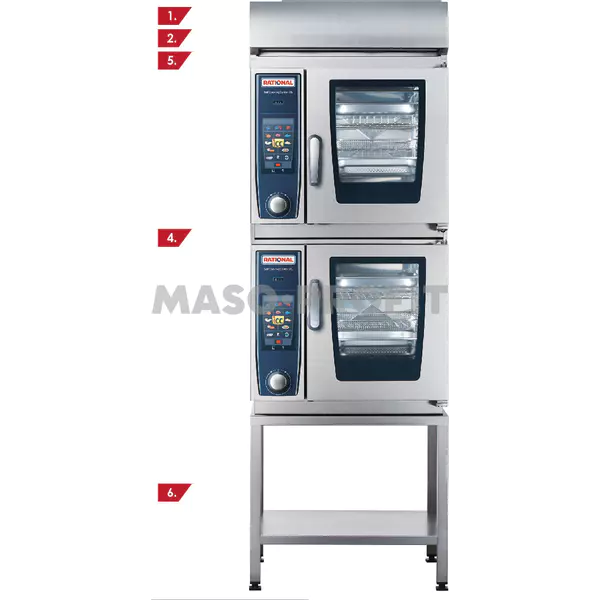 RATIONAL Sada montazni Combi-Duo XS 6-2/3 60.73.768