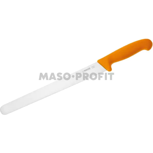 Giesser Nůž uzenářský G 7705 31cm zvlněný žlutý