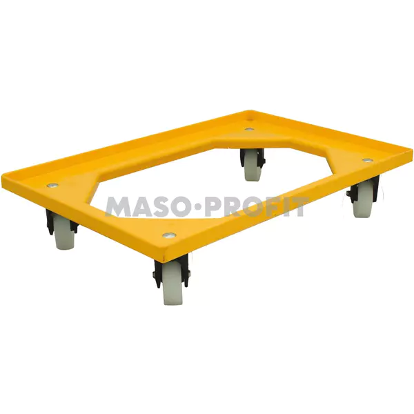 Complastec Vozík 4 ot.kolečka - žlutý