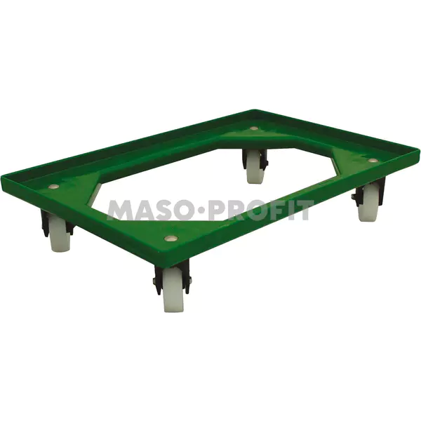 Complastec Vozík 4 ot.kolečka - zelený