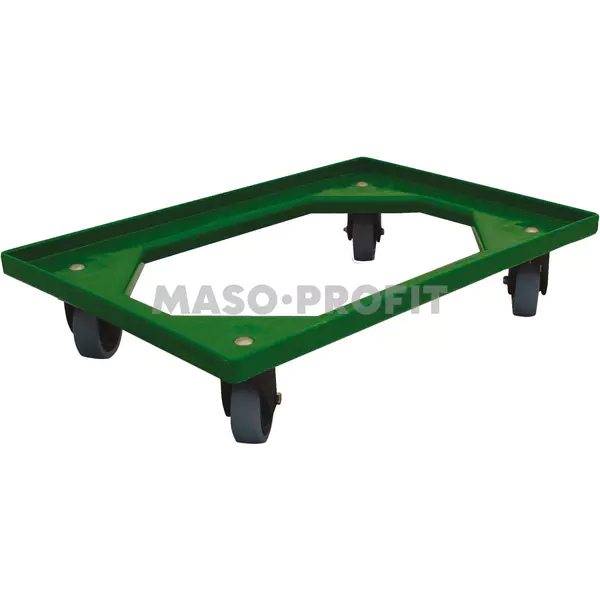 Complastec Vozík 4 ot.kolečka - zelený