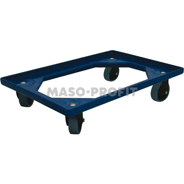 Complastec Vozík 2 ot.kolečka guma - modrý
