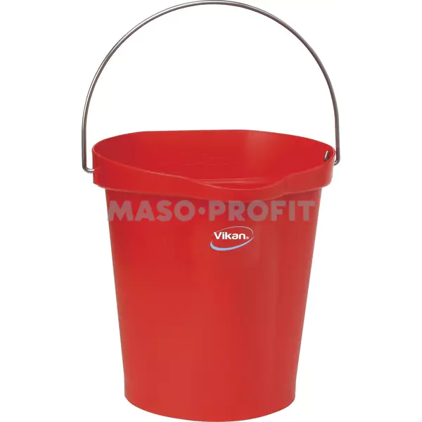 Vikan Vědro 12 litrů - červená