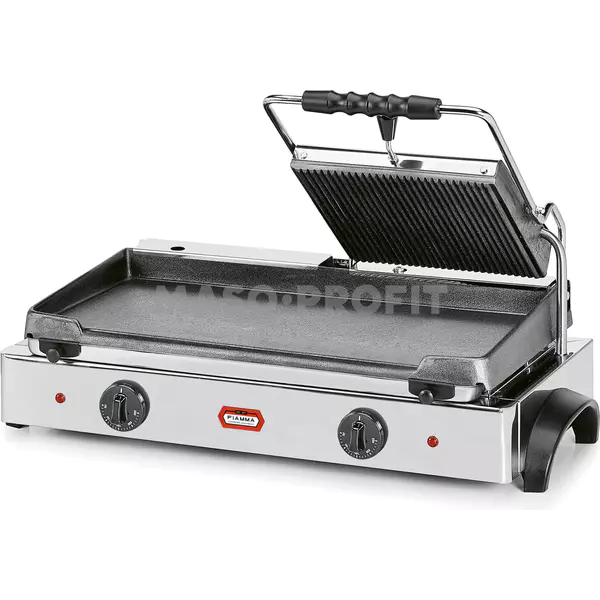 Fiamma Kontaktní gril GR 8.1L (hladká/rýhovaná)