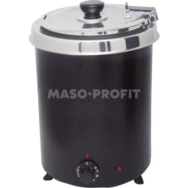 Kotlík na polévku 5L - černý