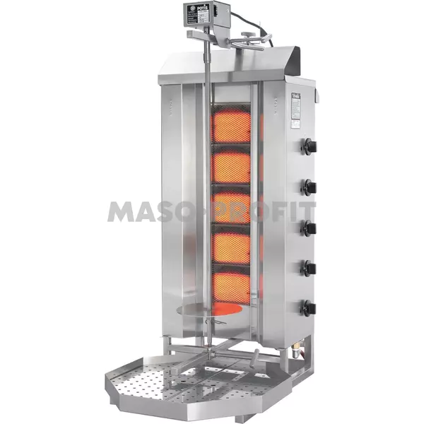 POTIS Plynový gril na gyros/kebab G3/S