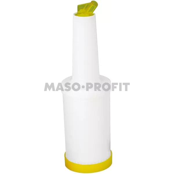 Barová láhev 1 l žlutá