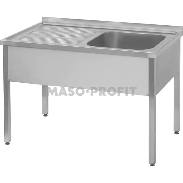 Dřez - 100x70, nádoba 50x50x30 cm vpravo