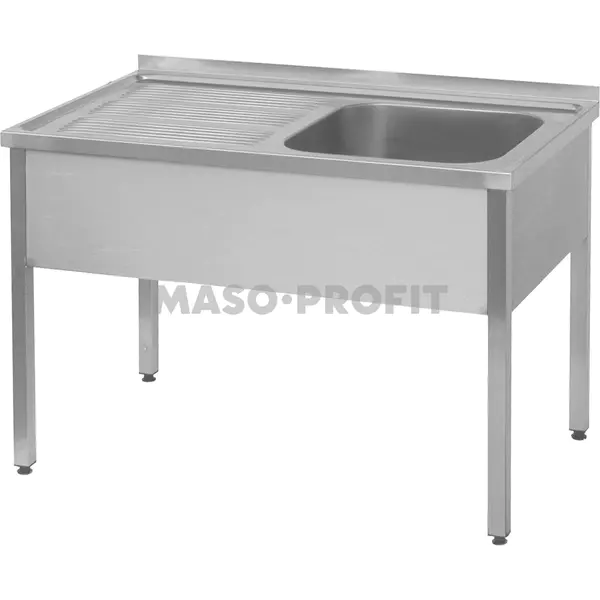 Dřez - 140x60, nádoba 50x50x30 cm vpravo