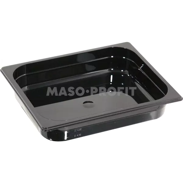 Gastronorm GN 1/2 (h=65 mm) polykarbonát černý
