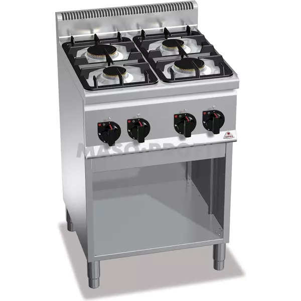 Berto's Plynový sporák Bertos G6F4MPW (19 kW)
