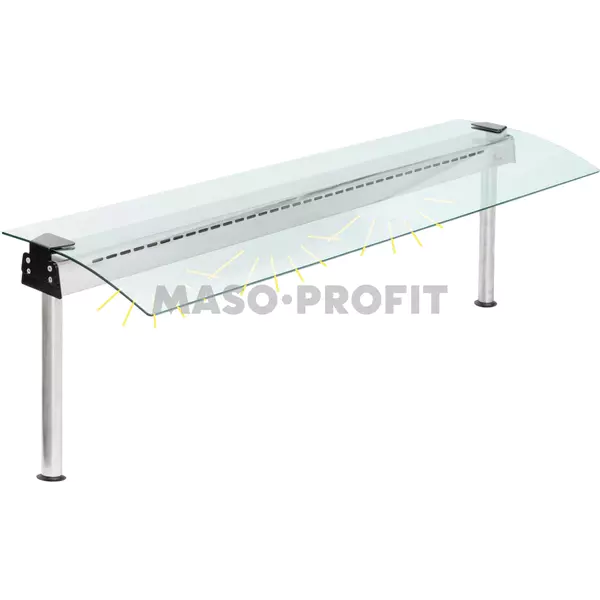 Asber Hygienický zákryt FS-L-CG2-411 s osvětlením