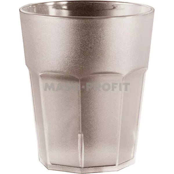 Gastronorm Sklenice polykarbonátové 40cl - (FUM) kouřová