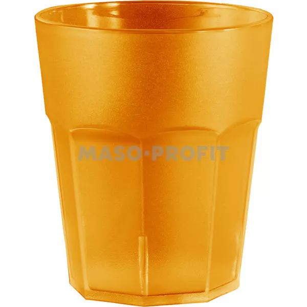 Gastronorm Sklenice polykarbonátové 40cl - (ARA) oranžová