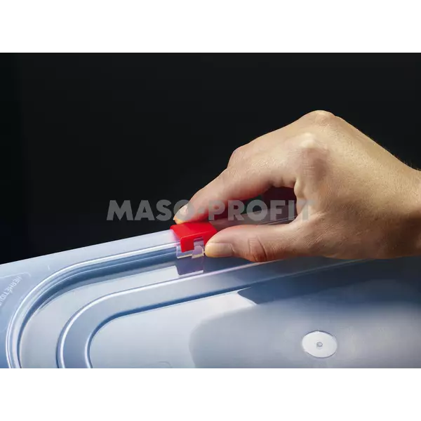 Klips víka GN 12 ks - modrá