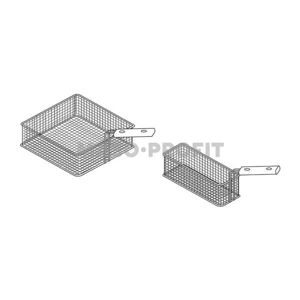 Berto's Koš do fritézy GL20 a E7F18 (široký)