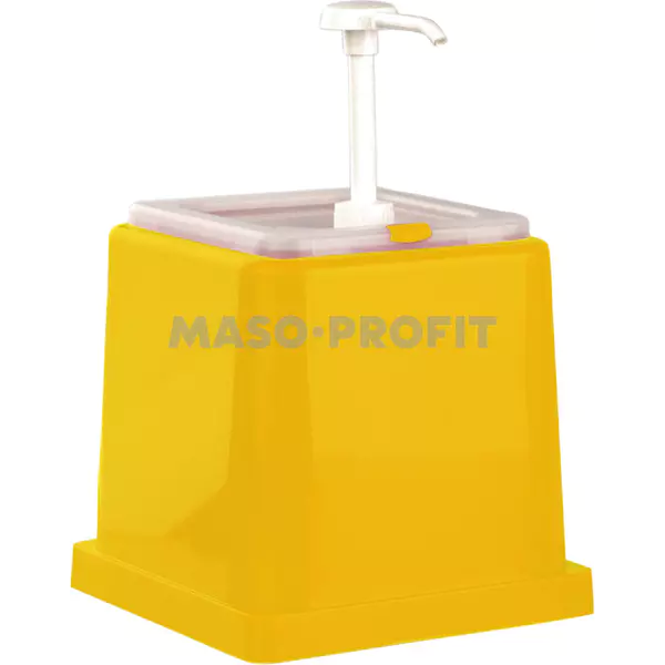 Dávkovač na hořčici - žlutá 1000ml