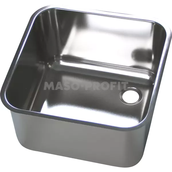 Dřez nerez 500x550x300 P