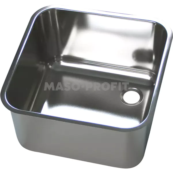 Dřez lisovaný 550x500x300mm L