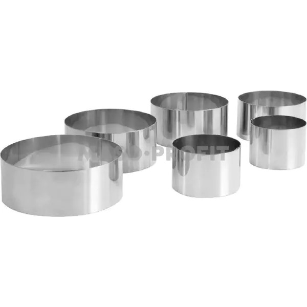 SUPREM-INOX Forma tvarovací kruh Ø 90 výška 60 mm