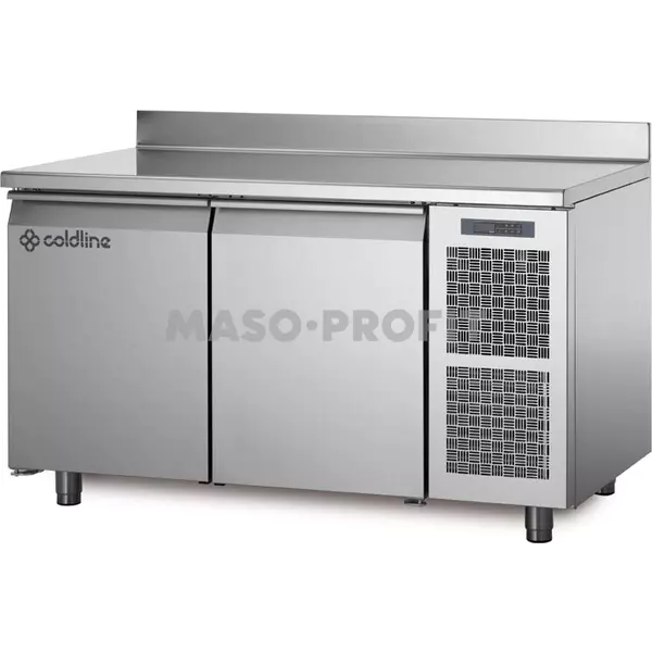 Coldline Chladící stůl TA13/1M s deskou a zadním lemem