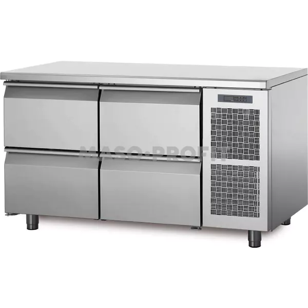 Coldline Chladící stůl TP13/4M s deskou bez zadního lemu