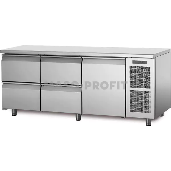 Coldline Chladící stůl TP17/3M s deskou zadního lemu