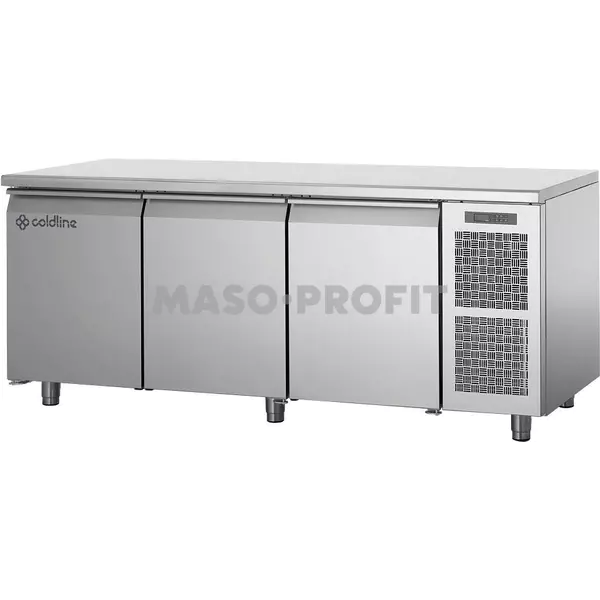 Coldline Mrazící stůl TP17/1B s deskou bez zadního lemu