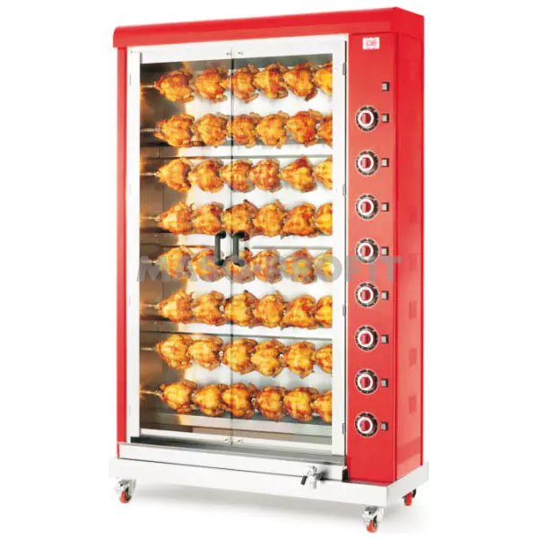 CB El. gril E-48P/R červená