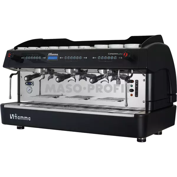 Fiamma Třípákový kávovar COMPASS III DualBoiler (černý)