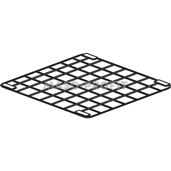 KROMO Rošt nerez 500 x 500 mm