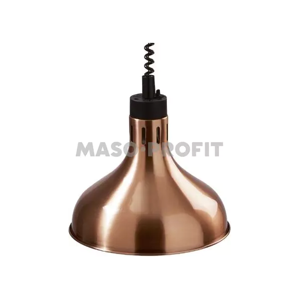 Infra lampa závěsná - meď