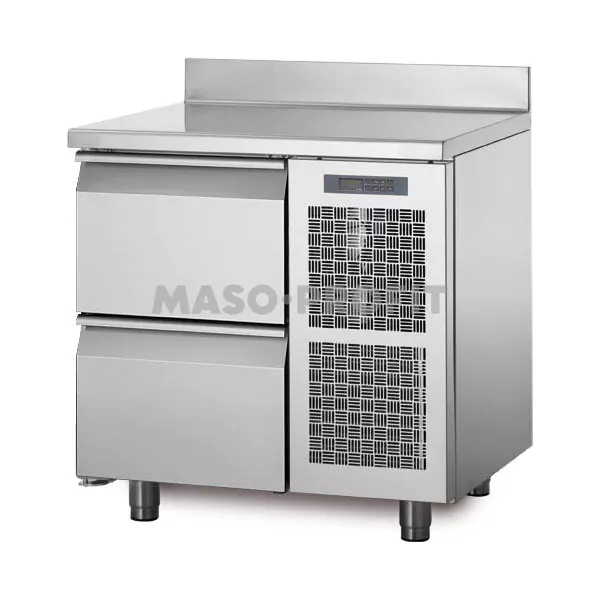 Coldline Chladící stůl TA09/2M s deskou a zadním lemem