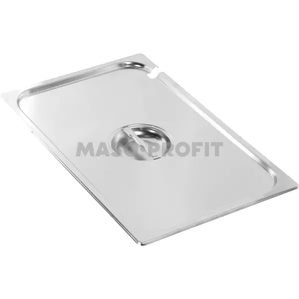 Gastronorm Víko GN 2/3 nerezové s výsekem pro naběračku