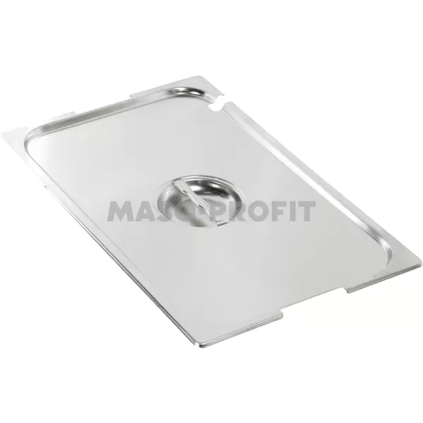 Gastronorm Víko GN 1/3 nerez, výsek pro naběračku a ucha