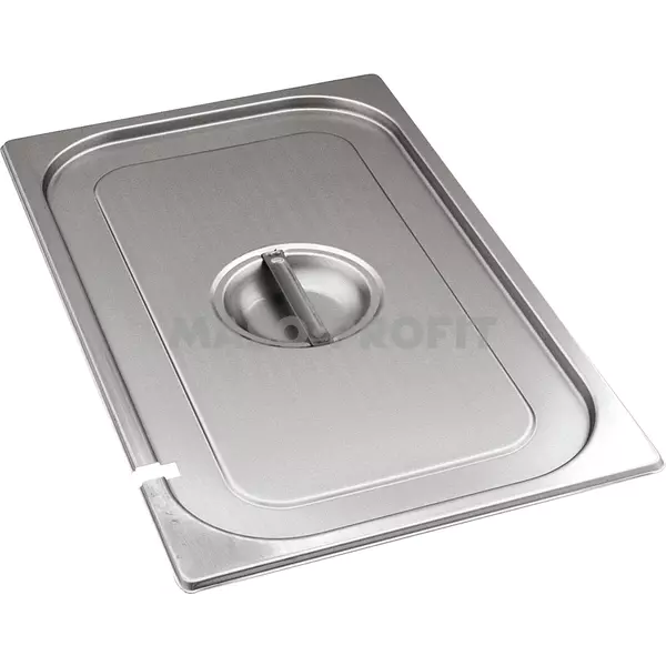 Optinox Víko GN 1/2 nerez, výsek pro naběračku