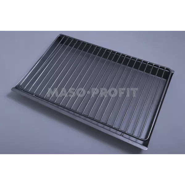 Miska s rostem nerez 430x290x35