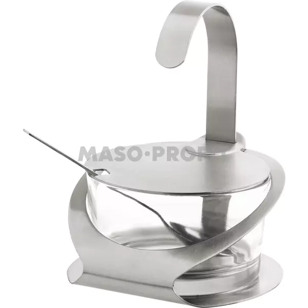 HENDI Dóza na parmazán s víkem - Ø130x90 mm