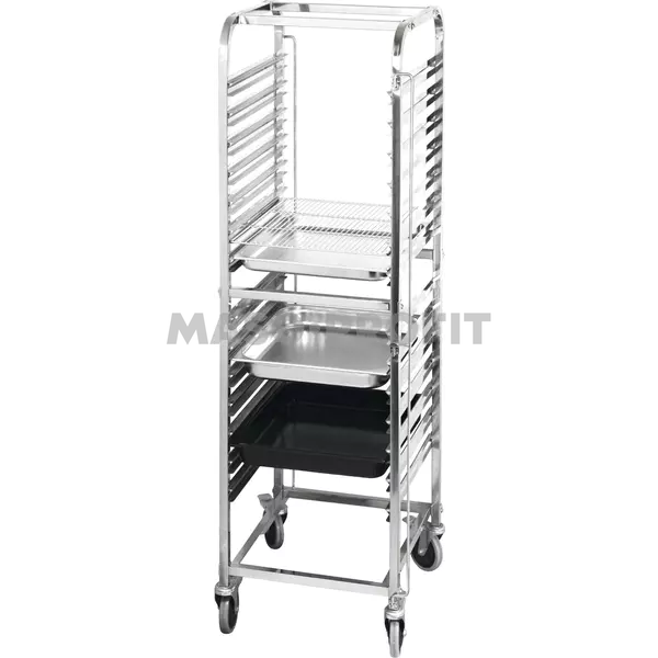 Regálový nerez vozík RVJ-14xGN 2/1