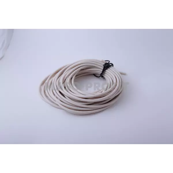 Tesneni D 5mm Silikon bily